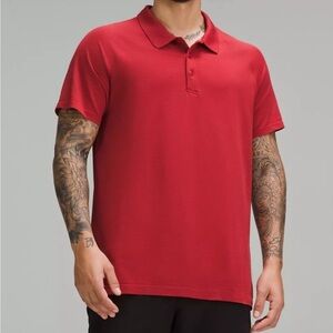 Metal Vent Tech Polo - Sport Red